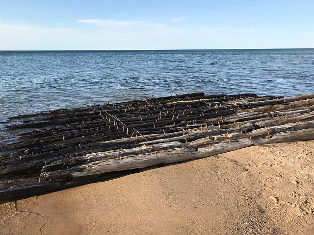 Wreck timber